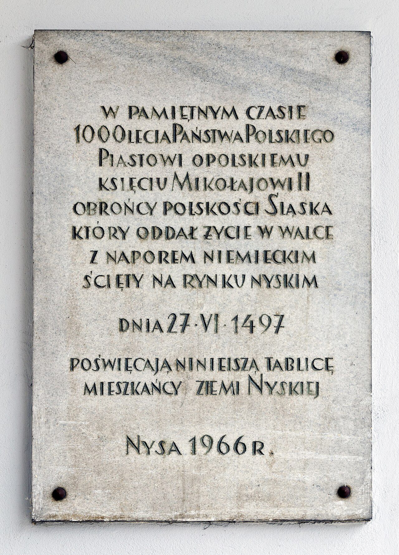 Mikołaj II niemodliński