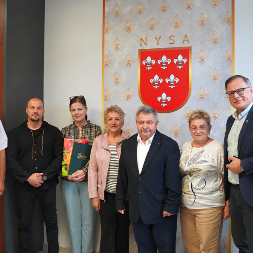 Działkowcy podziękowali Gminie Nysa za pomoc podczas powodzi