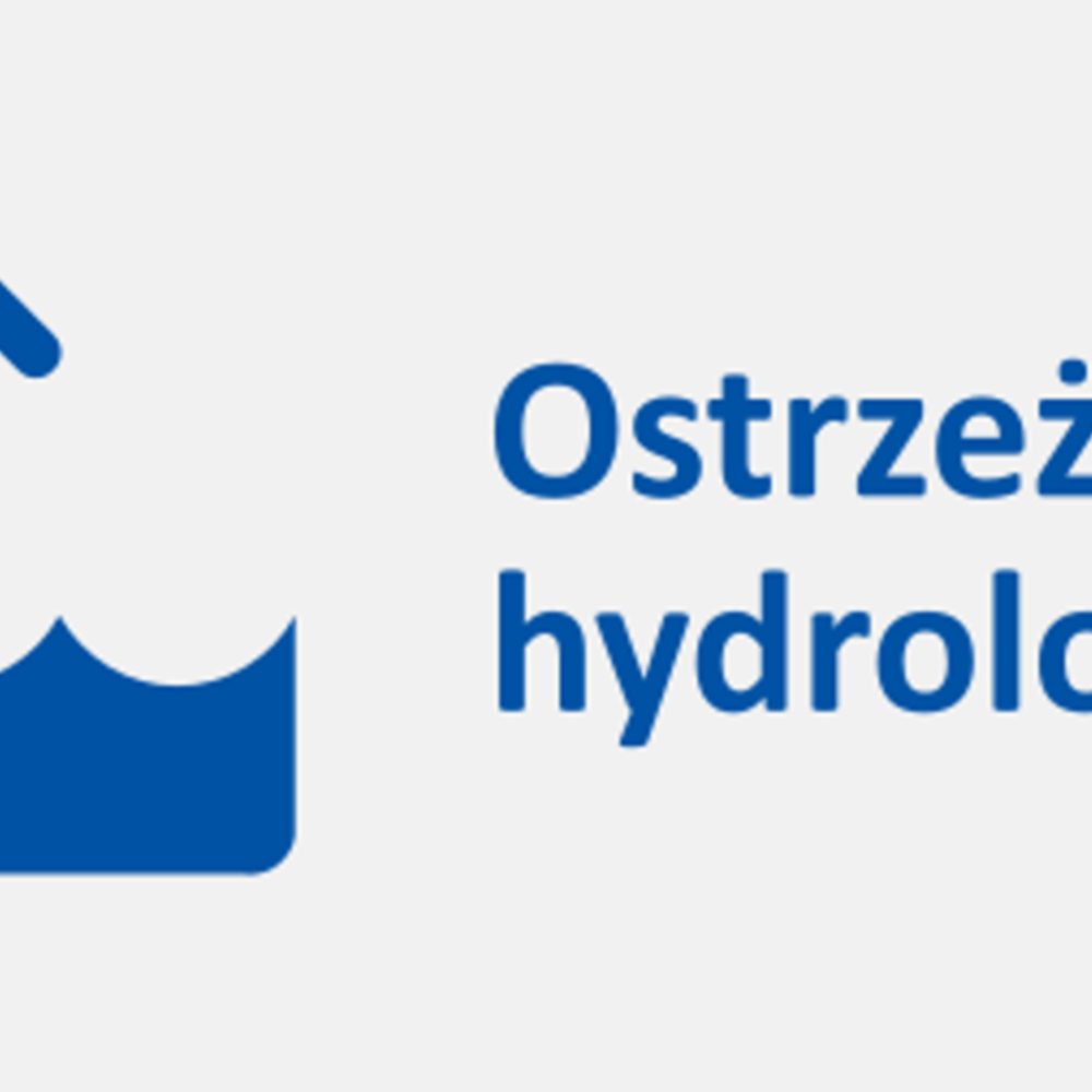 Gwałtowne wzrosty stanów wody. Ostrzeżenie pierwszego stopnia