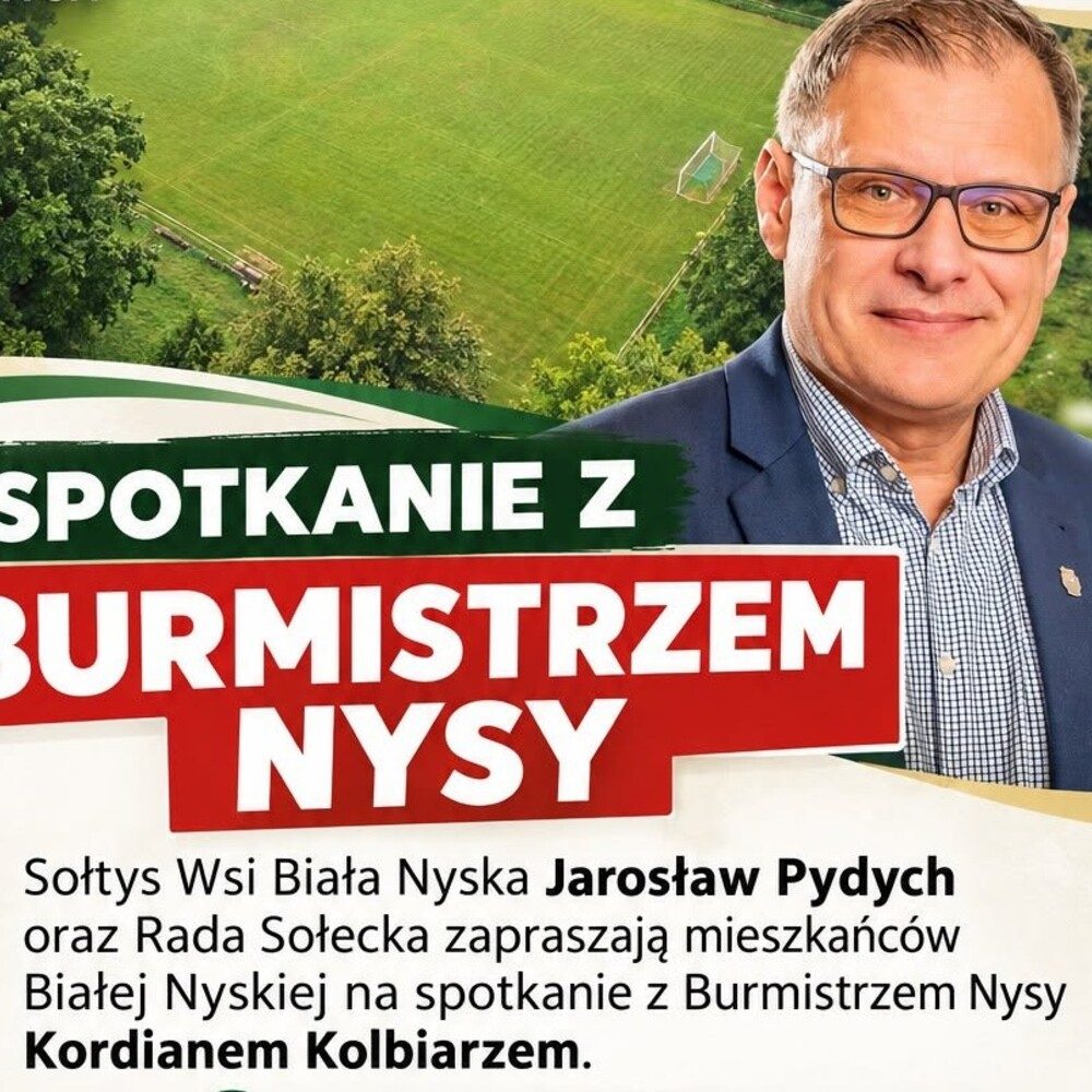 Spotkanie mieszkańców Białej Nyskiej z burmistrzem Nysy