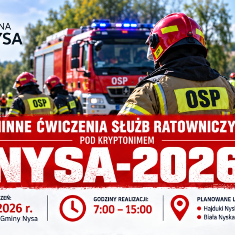 Uwaga na wzmożony ruch pojazdów ratowniczych dnia 17.10.26r.